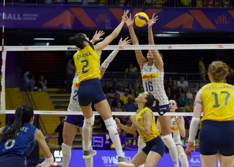 Confira como foi o primeiro dia da Liga das Nações de Vôlei Feminino
